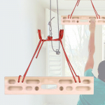Fingerboard for Rock Climbing Pull up Exerciser Wood Strengthener Strength Trainer Training