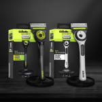 Gillette Labs S&uuml;gavpuhastav pardel Valge/Neoon (K&auml;epide + 1 tera) neon night edition