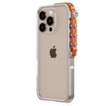 Luksuslik alumiiniumist &auml;&auml;rise telefonikate iPhone 16 Pro Max 15 Plus 14 Pro 13 jaoks, soojuse hajutav, k&otilde;va, p&otilde;rutuskindel kaitseraam iPhone 16 Pro