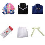 Kamishiro Rui v&auml;rvilava projekt Sekai Cosplay sulgede imedemaa &times; Showtime'i lava halloweenipidu &uuml;likonna keep Kamishiro parukas XXXL nagu n&auml;idatud v&auml;rv