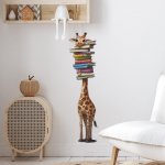 Multikas Kaelkirjak Raamatud Magamistuba Elutuba Kodu Seina Taust Ilukaunistus Dekoratsioon Seinakleebised 30*90cm/fun-d52