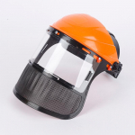 Aia Muru Trimmer Umbrok&auml;rnija Kaitsekiiver M&uuml;ts T&auml;isn&auml;o V&otilde;rkmaskiga Metsanduseks V&otilde;sal&otilde;ikur Metsakaitse orange