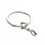 Korea loominguline s&uuml;damekujuline vaskr&otilde;ngas vihmapiisa teemantkujundusega Adjustable Open Size