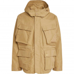 Adidas Originals Premium Jakk &Uuml;hev&auml;rviline V&auml;lispordi Kapuutsiga Mitme Taskuga T&ouml;&ouml;jakk Meeste Jakk Kartongikollane IY8123 M