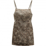 Zara Leoparditr&uuml;kiga L&uuml;hike Mugav Vabaaja Camisole Kleit Naiste Kleit Mitmev&auml;rviline 5520282-051 XS