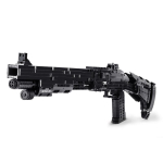 14003 1061 tk Klotsid P&uuml;stolikomplekt M4 Shotgun Ehitusklots Lauakaunistus Kollektsioon Pusle Kokkupandav M&auml;nguasi Poistele Lastele T&auml;iskasvanutele black