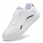 Tossud Valged jalan&otilde;ud Naiste PU-nahast spordijalatsid Lamedad tossud rula 35