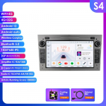 Hizpo Android 14 Autoraadio DSP Traadita Carplay Auto Opel Astra H J 2004 Vectra Vauxhall Antara Zafira Corsa C D Vivaro Meriva Veda jaoks G S4 8Core 4G 32G