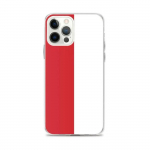 Coque iPhone &ndash; Monaco &ndash; Drapeau &ndash; Souple &ndash; Mitmev&auml;rviline &ndash; &Uuml;hilduv iPhone 12 Pro Max