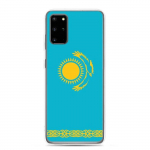 Coque T&eacute;l&eacute;phone &ndash; Samsung &ndash; Galaxy S21 &ndash; Drapeau Kasahstan &ndash; Souple &ndash; mitmev&auml;rviline