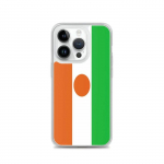 Coque - iPhone - Drapeau du Niger - Souple - Silikoon - Kaitse t&auml;ielik
