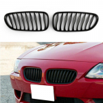 Matt Must Esimene Kaitseraud Sport Neerudega Iluv&otilde;re Grill BMW Z4 E85 E86 2003-2008 jaoks