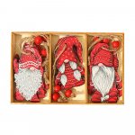 J&otilde;ulukaunistused V&auml;rvilised puidust k&auml;sit&ouml;&ouml; j&otilde;ulukaunistused Rippuvad k&auml;sit&ouml;&ouml;d