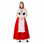 Halloweeni Punam&uuml;tsikese kost&uuml;&uuml;m muinasjutu cosplay verine kuninganna kleit XL