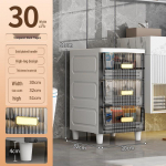 Veekindel &uuml;likitsas hoiukapp vannituppa, k&ouml;&ouml;ki ja k&uuml;lmkapi vahedesse Multi-layer