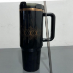 Car Cup 304 roostevabast terasest k&auml;epidemega tass Straw Ice Cup 40oz One Size must