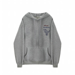 Naiste pikkade varrukatega kapuutsiga V kaelus lahtised pulloverid Naiste topid &uuml;hev&auml;rvilised dressipluusid XXL