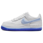 Nike Air Force 1 Shadow Chenille Swoosh - Sinakas Toon Naiste Tennised Valge Roosa-Spell Racer-Blue FJ4567-100 36