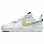 Nike Court Borough Low 2 SE GS Unlock Your Space Laste tossud Valge Mitmev&auml;rviline Phantom FJ7692-191 36