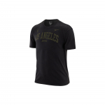 Nike NBA Los Angeles Lakers Kirjalogo Prindiga &Uuml;mmarguse Kaelusega L&uuml;hikeste Varrukatega T-s&auml;rk Meeste &Uuml;laosad Must DR6323-010 XS