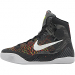 Nike Kobe 9 Elite GS Masterpiece 2025 Laste tossud Must Metallik-H&otilde;be Ere-Punane HJ9446-001 36.5