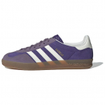 Adidas Gazelle Indoor Kollegiaalne Lilla Unisex Tossud Pilvevalge Varjupurpur IF9645