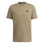 Adidas Aeroready &uuml;hev&auml;rviline &uuml;mmarguse kaelusega l&uuml;hikeste varrukatega T-s&auml;rk Meeste Topid Khaki H58973 L