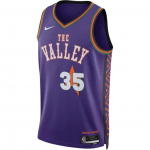 Nike X NBA koost&ouml;&ouml; Suns Dri-Fit Durant 24-25 City Edition SW Pusa Hingav Kiiresti kuivav Korvpallis&auml;rk Unisex s&auml;rk FQ4356-507 L