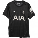 Nike 25-26 Tottenham Hotspur V&otilde;&otilde;rsil F&auml;nniversioon &Uuml;mmargune kaelus Moodne Pehme Spordi L&uuml;hikeste varrukatega Jalgpallis&auml;rk Unisex Topid Must HJ4609-011 2XL
