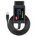 Forscan Pro ELM327 V1.5 OBD2 Skanneri Adapter PIC18F25K80 Kiip HS/MS CAN L&uuml;litiga Ford Mazda Kodeerimiseks Autodiagnostika T&ouml;&ouml;riist must