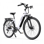 OT05PRO gray/white 250W motor power 36V22.5AH battery 700C * 50C tire maximum speed 25KM/H torque sensor hydraulic brake city road electric bicycle hall