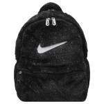 Nike Suuremate Laste Kunstkarusnahast Seljakott 11L Vabaaja FZ1330-010 must/valge