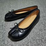 2026 Eraldatud varbad Naiste Baleriinad Moodsad Tabi Kingad Vabaaja Slip-on Loaferid Daamide Volditud Nahast Espadrillid Zapatillas Mujer 35