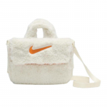 Nike Suuremate Laste Kunstkarusnahast Ristkorralik Kott 1L Vabaaja FZ1329-113 valge