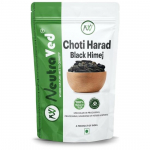 NeutraVed Choti Harad, Kali Harad, Must Himej, M&uuml;rripuuvili, Terminalia Chebula V&auml;ike K&otilde;va Terve - 200g