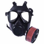 T&auml;ismask Metallfiltrikarbiga Keemiline Respirator Looduslikust Kummist Mask Maalimiseks Pihustamiseks Keevitust&ouml;&ouml;deks Turvaline