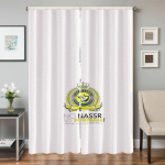 Kodu sisekujundus K&ouml;&ouml;gi kardinad elutuppa 2 t&uuml;kki pimendavad kardinad uksekardinad Al-Nassr FC vahesein Magamistoa kaunistus W50xH70cmx2pcs-CL
