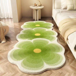 Lihtne lilleline kunstkashmiirist &ouml;&ouml;kapi tekk - Mustuse- ja kulumiskindel diivani, kohvilaua, elutoa v&otilde;i erkeri jaoks. 40*120 Faux Cashmere [Dense Plush]