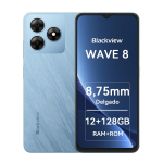 Taastatud Blackview WAVE 8 Android 14 12GB 256GB nutitelefon 4+128 sinine