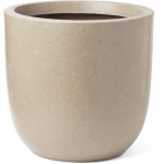 CAPI EUROPE Pot de fleurs WASTE SMOOTH NL - 35x34 cm - Terrazzo beige - &Eacute;cologique beež