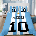 Poisi T&uuml;druku Magamistoa Kaunistus Lapsed &Uuml;he Kahekohaline Suur Suurus-M-messis Tekikott Padjap&uuml;&uuml;r Voodipesu Komplekt Jalgpallit&auml;ht T&auml;iskasvanu AU Single(140x210cm)