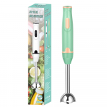 Sukelduspulgasegisti elektriline k&ouml;&ouml;giviljaveski K&auml;sipulgasegisti smuutide jaoks, kastmed, beebitoidu supid US PLUG roheline