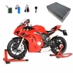 Pihustatud 1/6 Ducati V4S Racing Mootorratta Sulamist Valatud Mudeli Kollektsioon Hobi D&uuml;naamiline Kaunistus Heli Valgus M&auml;nguasi Poiste Kingitus