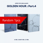 [EELTELLIMUS] ATEEZ &ndash; 13. minialbum [GOLDEN HOUR : Osa 4] Random 1pcs