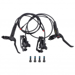 1 paar elektrijalgratta kahekolviga ketaspidur elektrijalgratta alumiiniumisulamist toite v&auml;ljal&uuml;litusega &otilde;liketaspidur 1 pair Oil brake (front, rear) #1