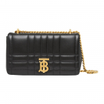 Burberry Lola kott TB metalltarvikute ja ketiga, magnetkinnitusega, naiste &otilde;lakott, must 80595091 Basic Set (Bag+Dust Bag)