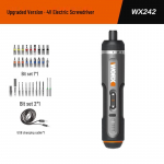 Worx WX242 juhtmeta elektriline kruvikeeraja komplekt CN pistikuga (adapter kaasas)