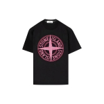 Stone Island kompassi prindiga T-s&auml;rk Must Meeste Topid 781521580-V0029 L