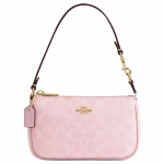 Coach Nolita 19 Klassikaline logo Metallist riistvara Kunstnahast &otilde;lakott V&auml;ike naiste &otilde;lakott R&otilde;&otilde;skroosa CW426-IMPO Basic Set (Bag+Dust Bag)