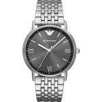 Emporio Armani Ajalooline Kollektsioon Hall H&otilde;bedane Metall Meeste Kvartsikell AR11068 hall
